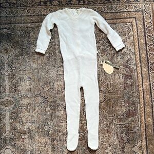 Soft Cream Kids Footie